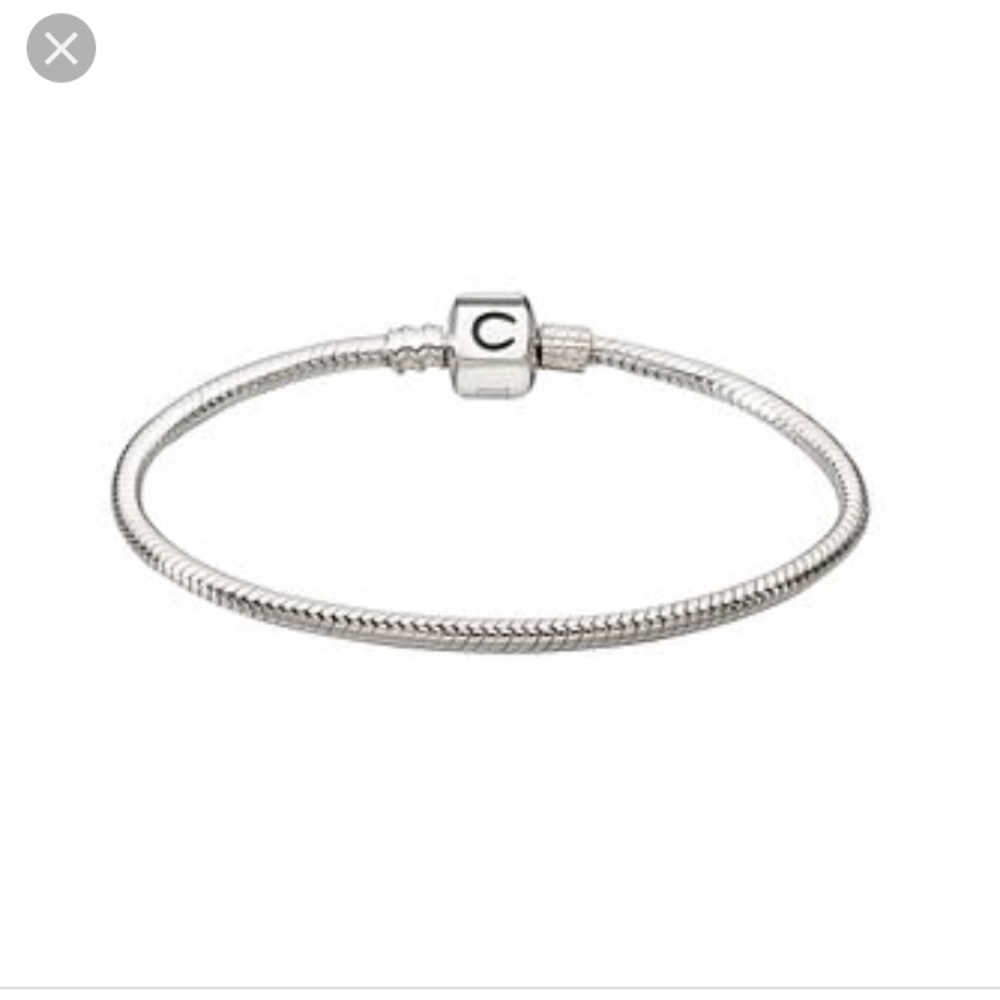 Chamilia snap charm bracelet